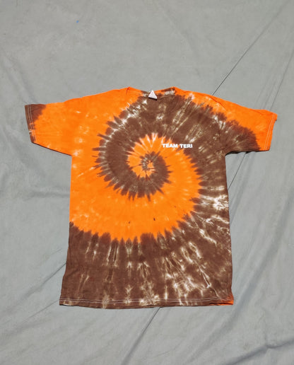Fruit Of the Loom Men Cotton Orange T Shirt XL