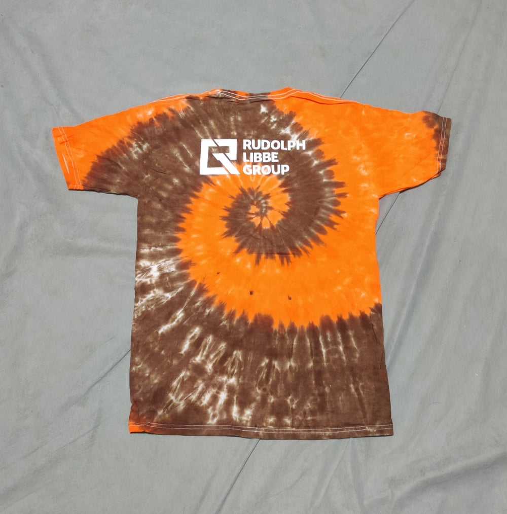 Fruit Of the Loom Men Cotton Orange T Shirt XL