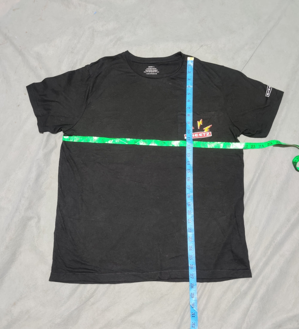 Sheetz Men Cotton Black T Shirt L