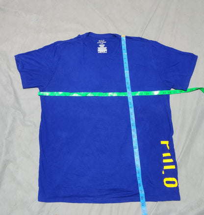 Polo Ralph Lauren Men Cotton Blue T Shirt L
