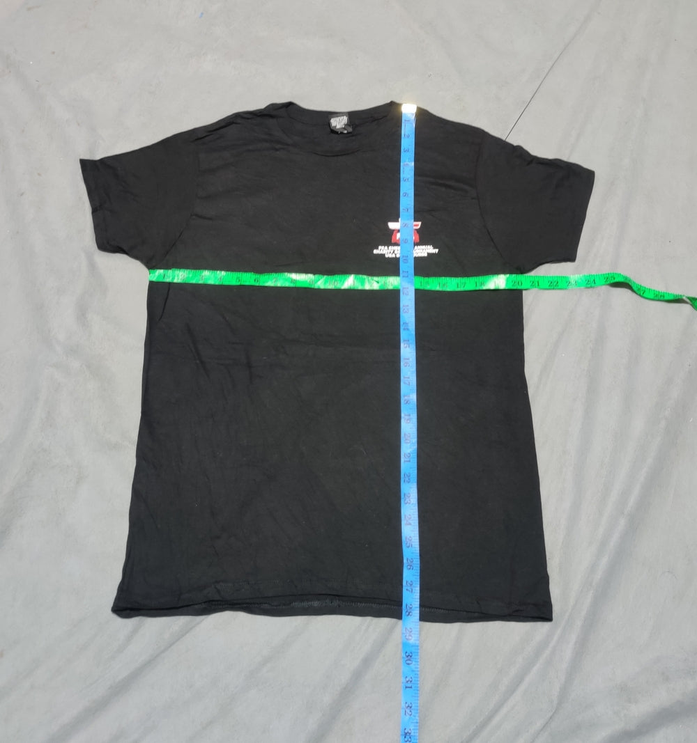 Hanes Men Cotton Black T Shirt M