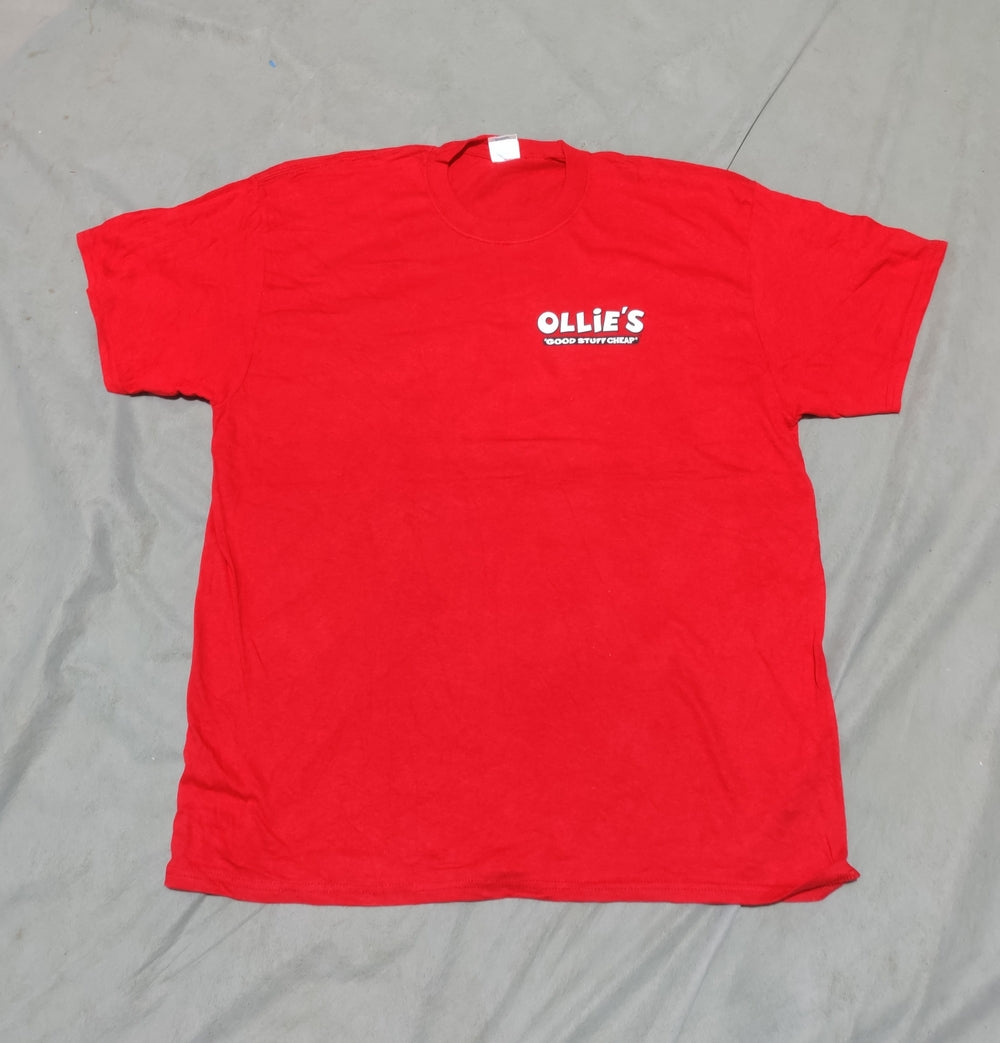 Port & Company Men Cotton Red T Shirt XL