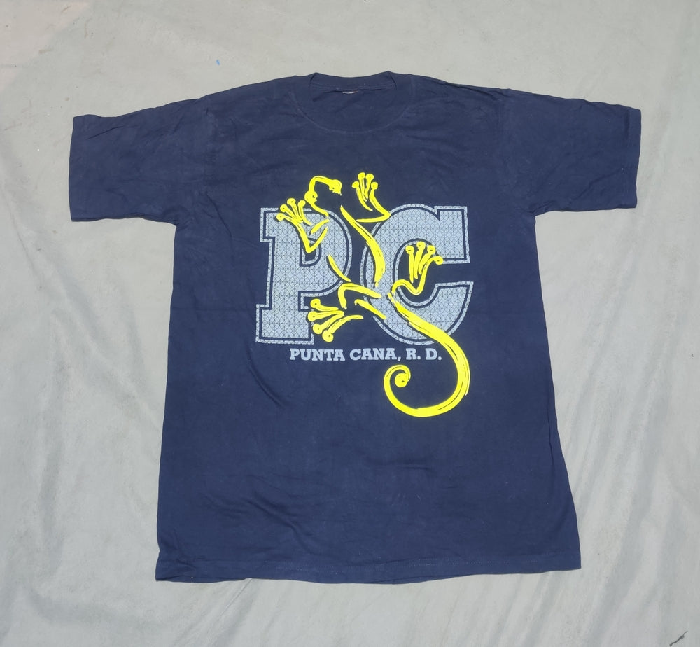 Preloved Men Cotton Blue T Shirt M