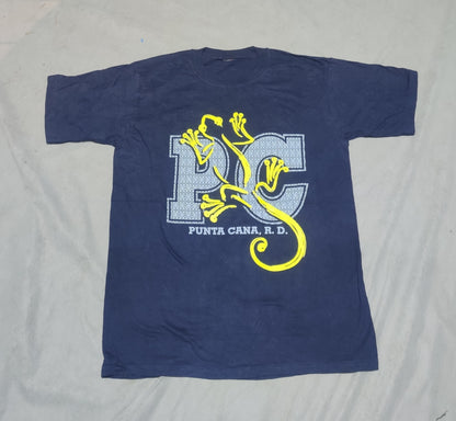 Preloved Men Cotton Blue T Shirt M