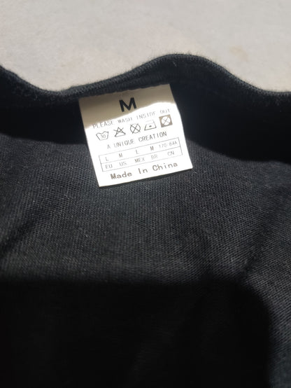 Preloved Men Cotton Black Vest T Shirt M