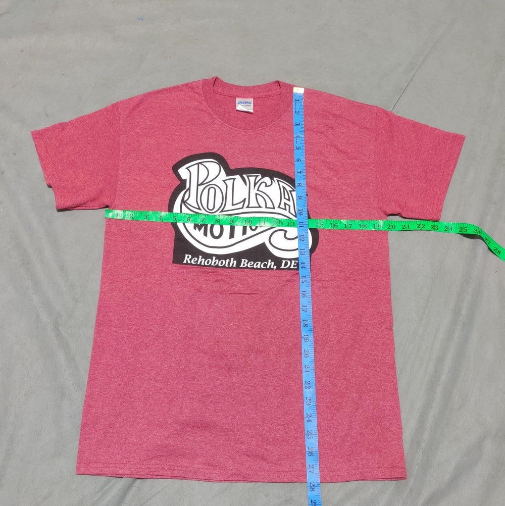 Gildan Men Cotton Red T Shirt M