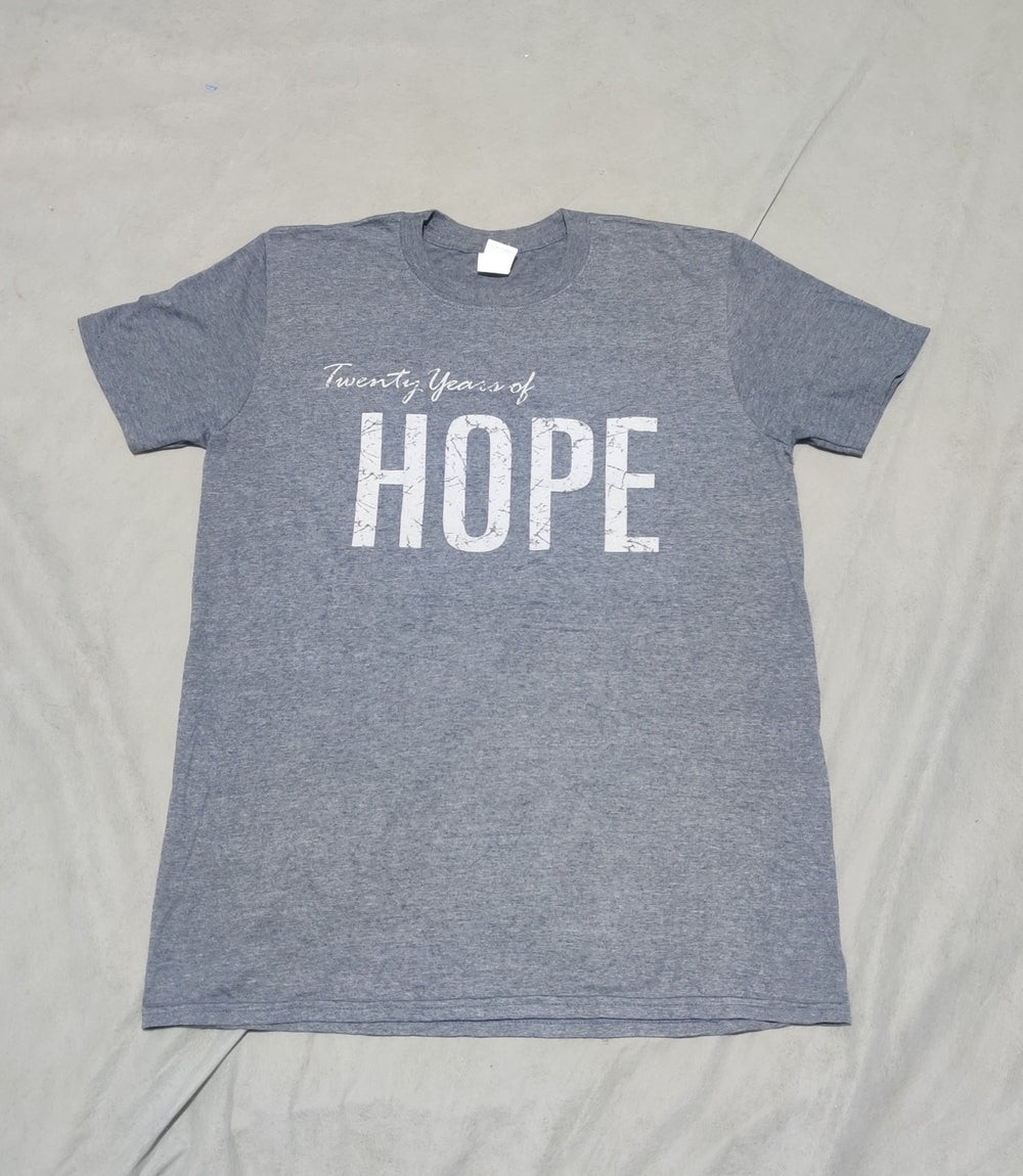Gildan Men Cotton Gray T Shirt M