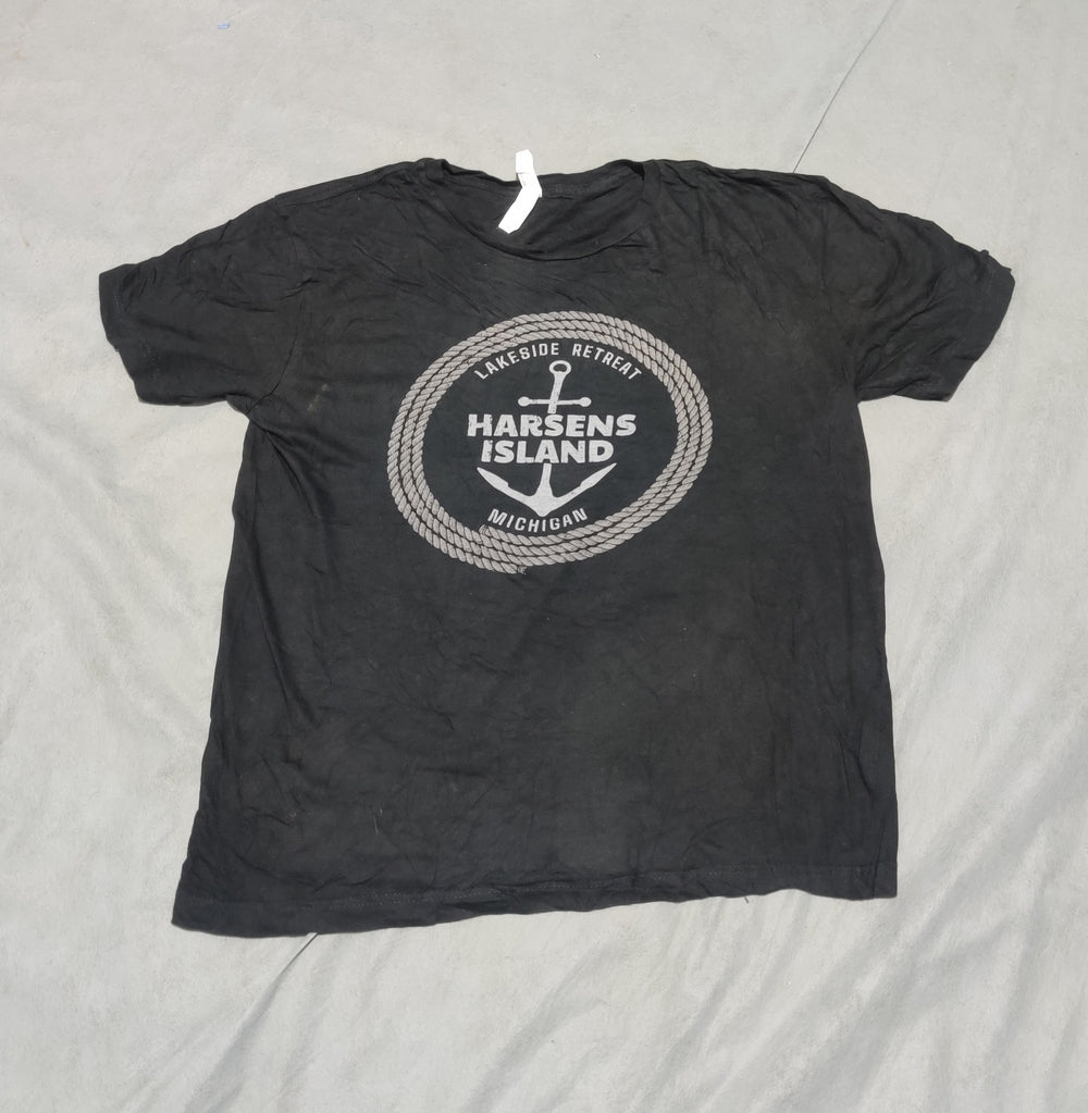 Live And Tell Men Cotton Black T Shirt M