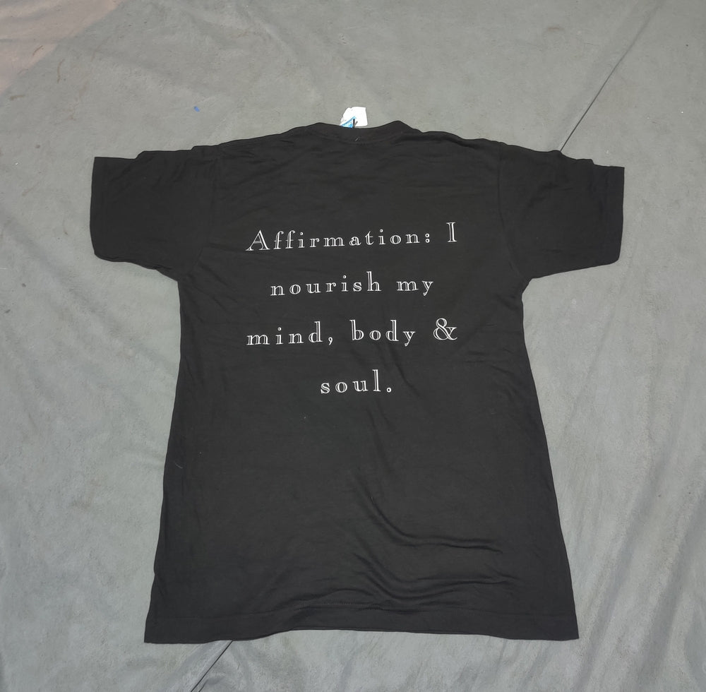 Tultex Men Cotton Black T Shirt M