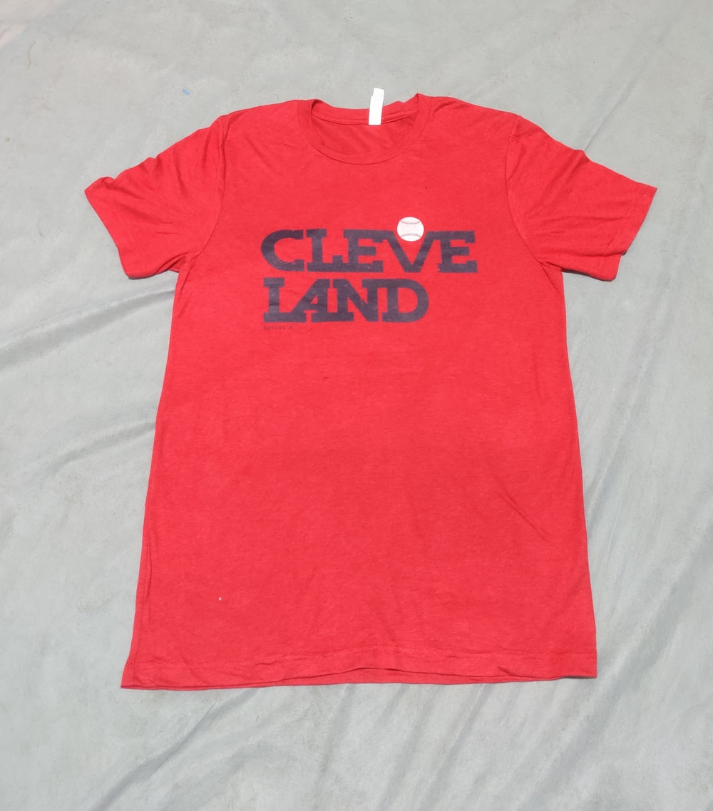 Canvas Men Cotton Red T Shirt M