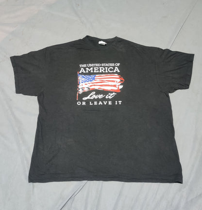 Delta Men Cotton Black T Shirt 2XL