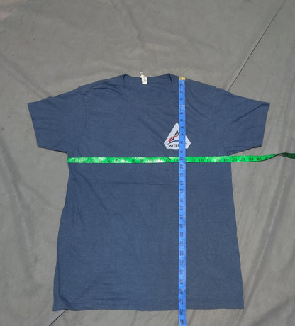 Spectra USA Net Men Cotton Gray T Shirt M
