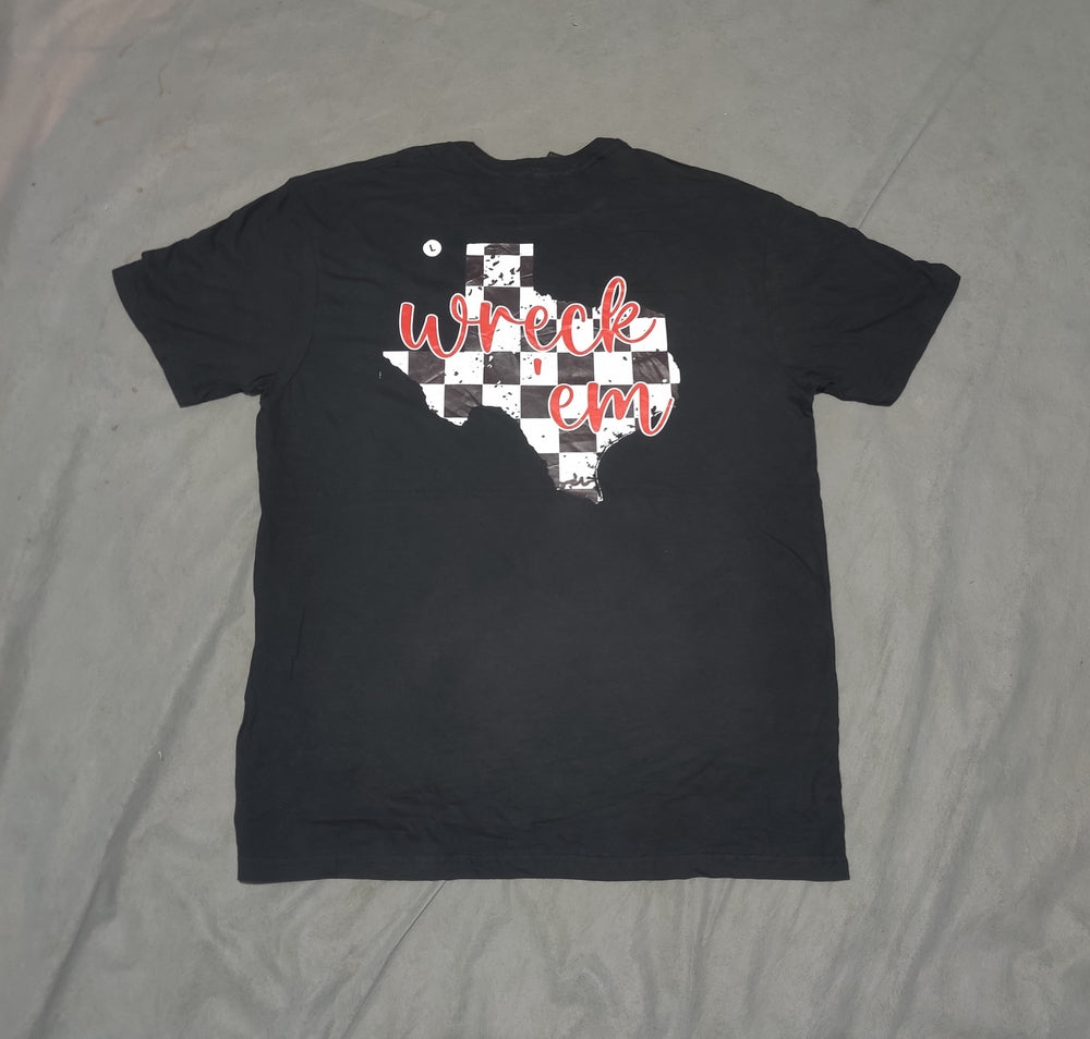 Gildan Men Cotton Black T Shirt L