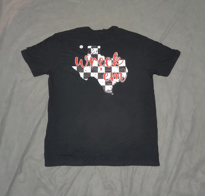 Gildan Men Cotton Black T Shirt L