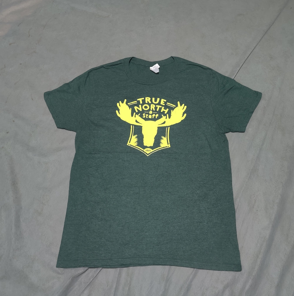 Jerzees Men Cotton Green T Shirt M
