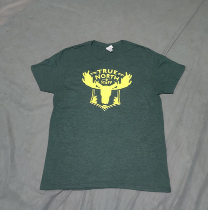 Jerzees Men Cotton Green T Shirt M