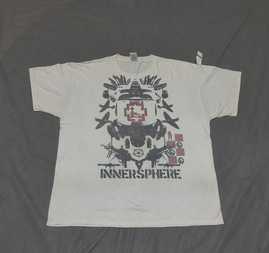 Fruit Of The Loom Men Cotton White T Shirt XL