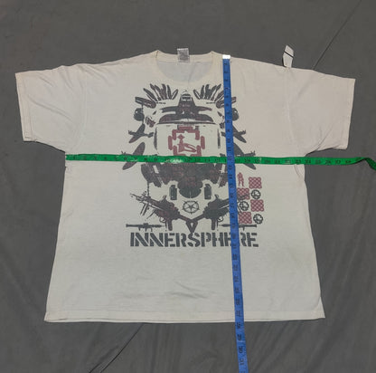 Fruit Of The Loom Men Cotton White T Shirt XL
