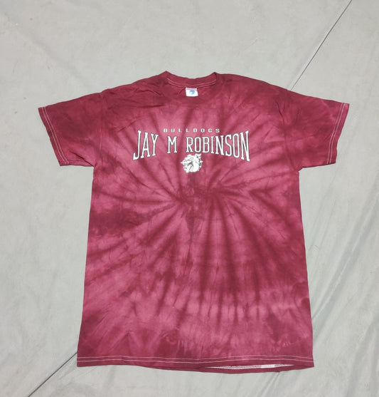 Colortone Men Cotton Maroon T Shirt M