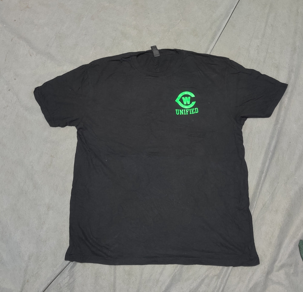 Gildan Men Cotton Black T Shirt L