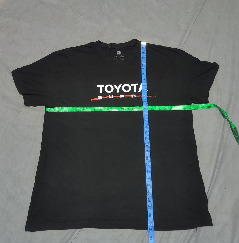Toyota Men Cotton Black T Shirt XL