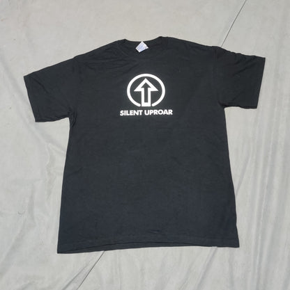 Gildan Men Cotton Black T Shirt M