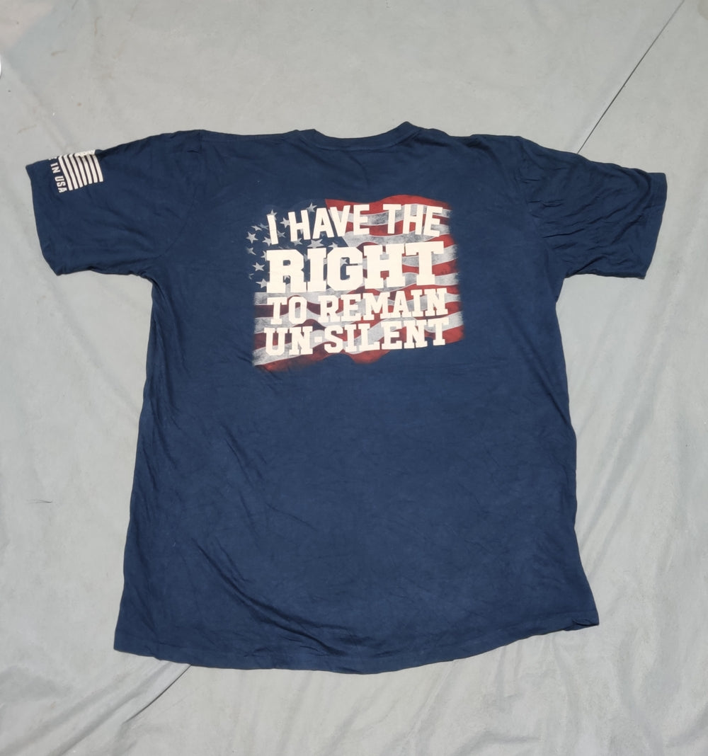 Bass Pro Shops Men Cotton Blue T Shirt XL
