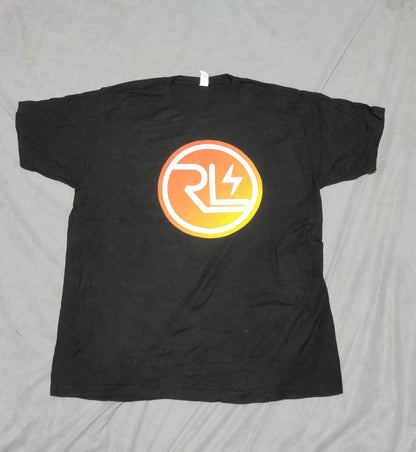 Tultex Men Cotton Black T Shirt XL