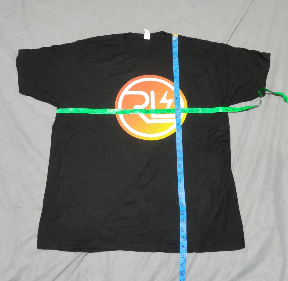 Tultex Men Cotton Black T Shirt XL