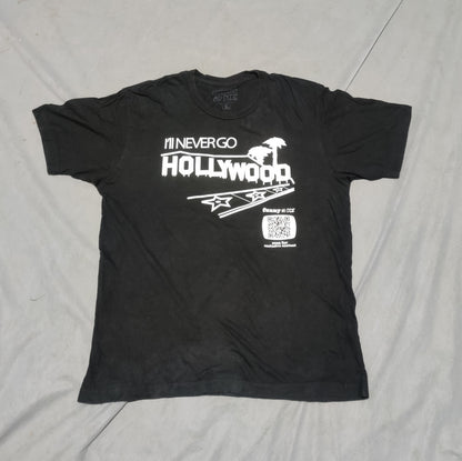 Funny Or Die Men Cotton Black T Shirt L