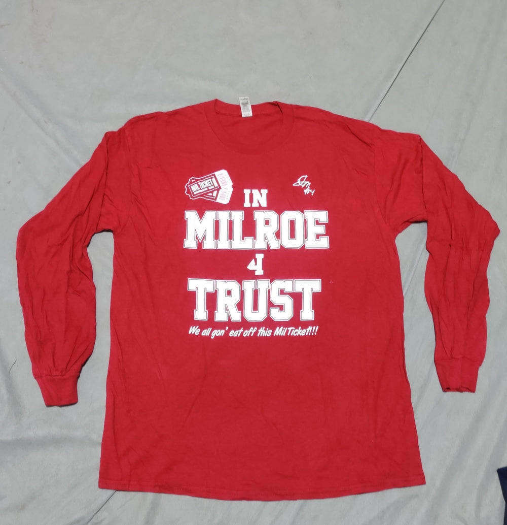 Gildan Men Cotton Red T Shirt L