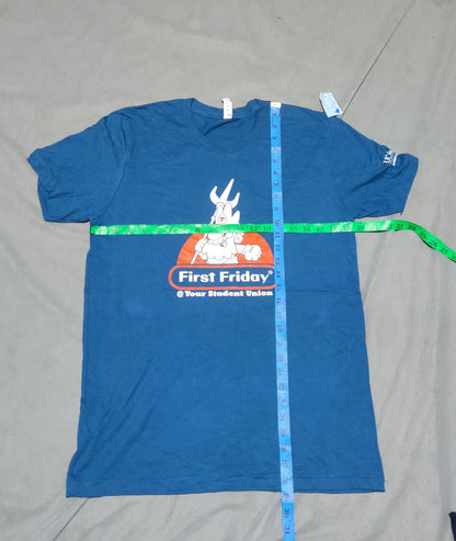 Canvas Men Cotton Blue T Shirt M