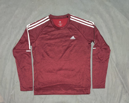 Adidas Men Sport Maroon Sweatshirt M
