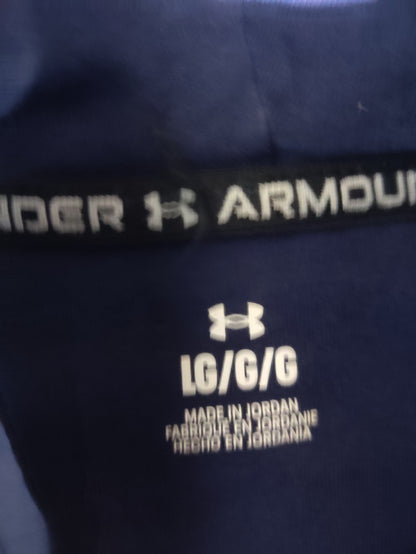 Under Armour Men Cotton Blue Zipper L