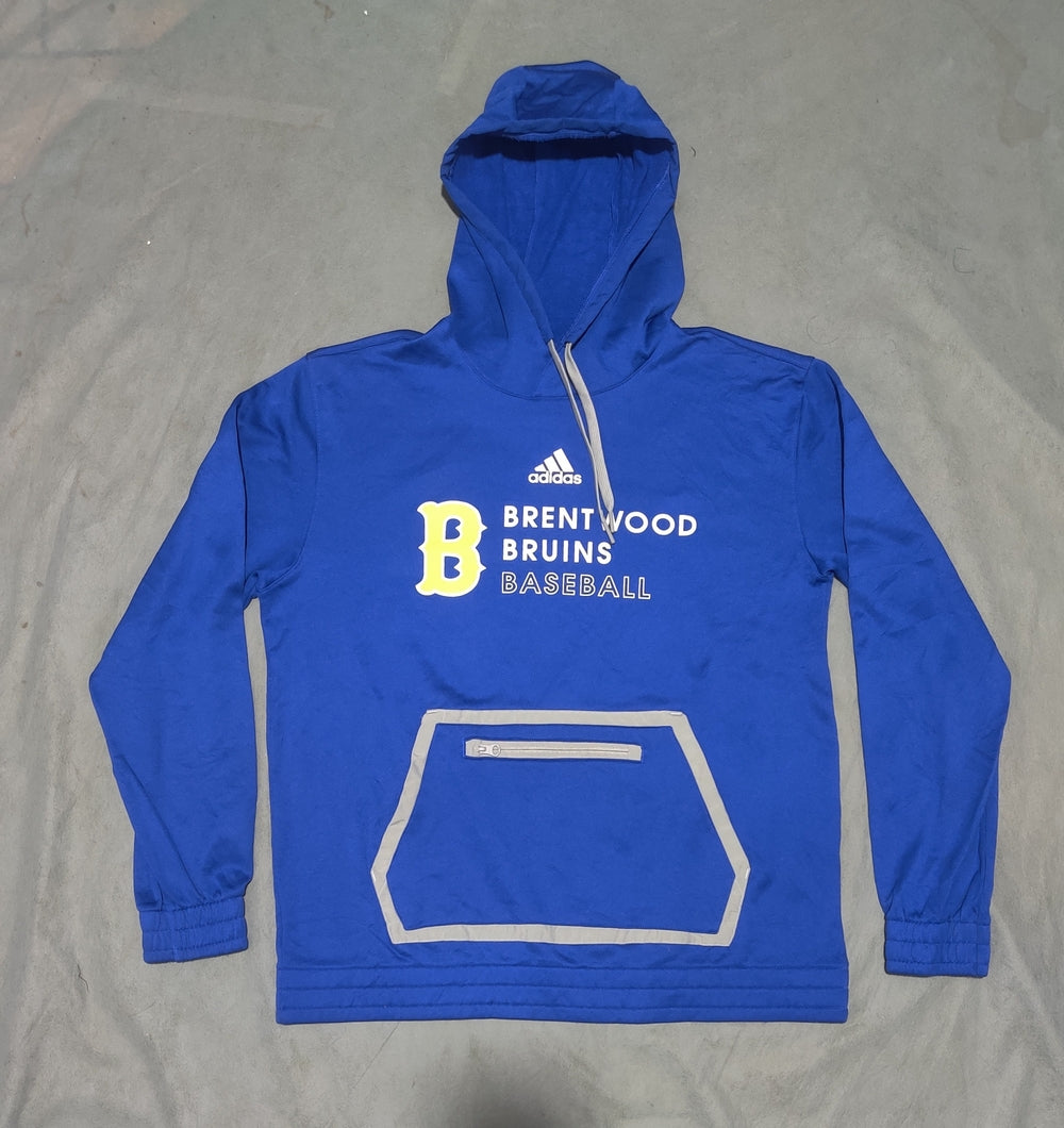 Adidas Men Sport Blue Hoodie