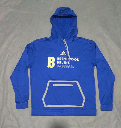 Adidas Men Sport Blue Hoodie