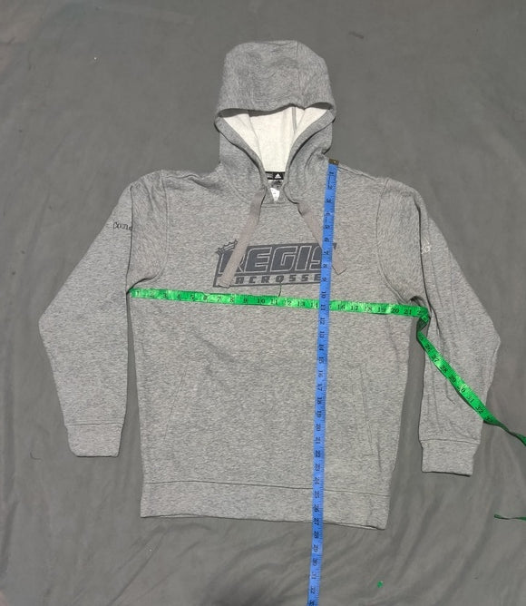 Adidas Men Cotton Fleece Gray Hoodie M