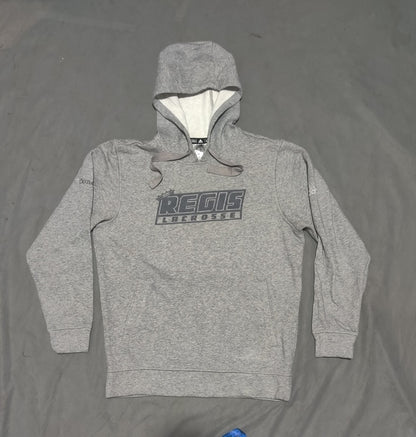 Adidas Men Cotton Fleece Gray Hoodie M