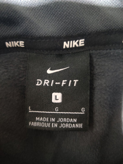 Nike Men Cotton Fleece Gray Sweatshirt L