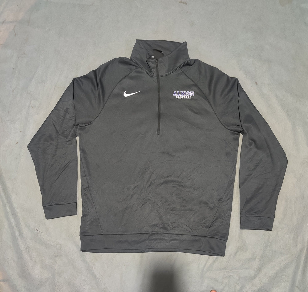 Nike Men Cotton Fleece Gray Sweatshirt L