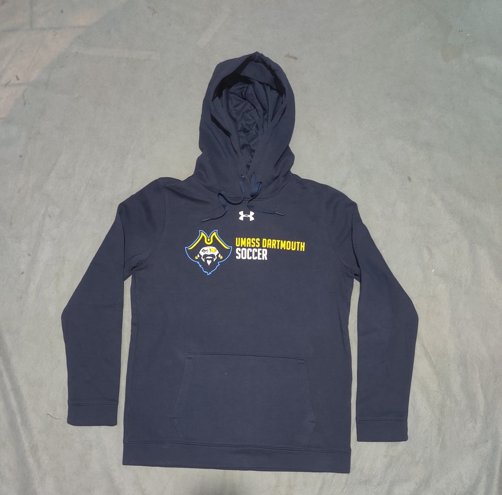 Under Armour Men Cotton Fleece Blue Hoodie M