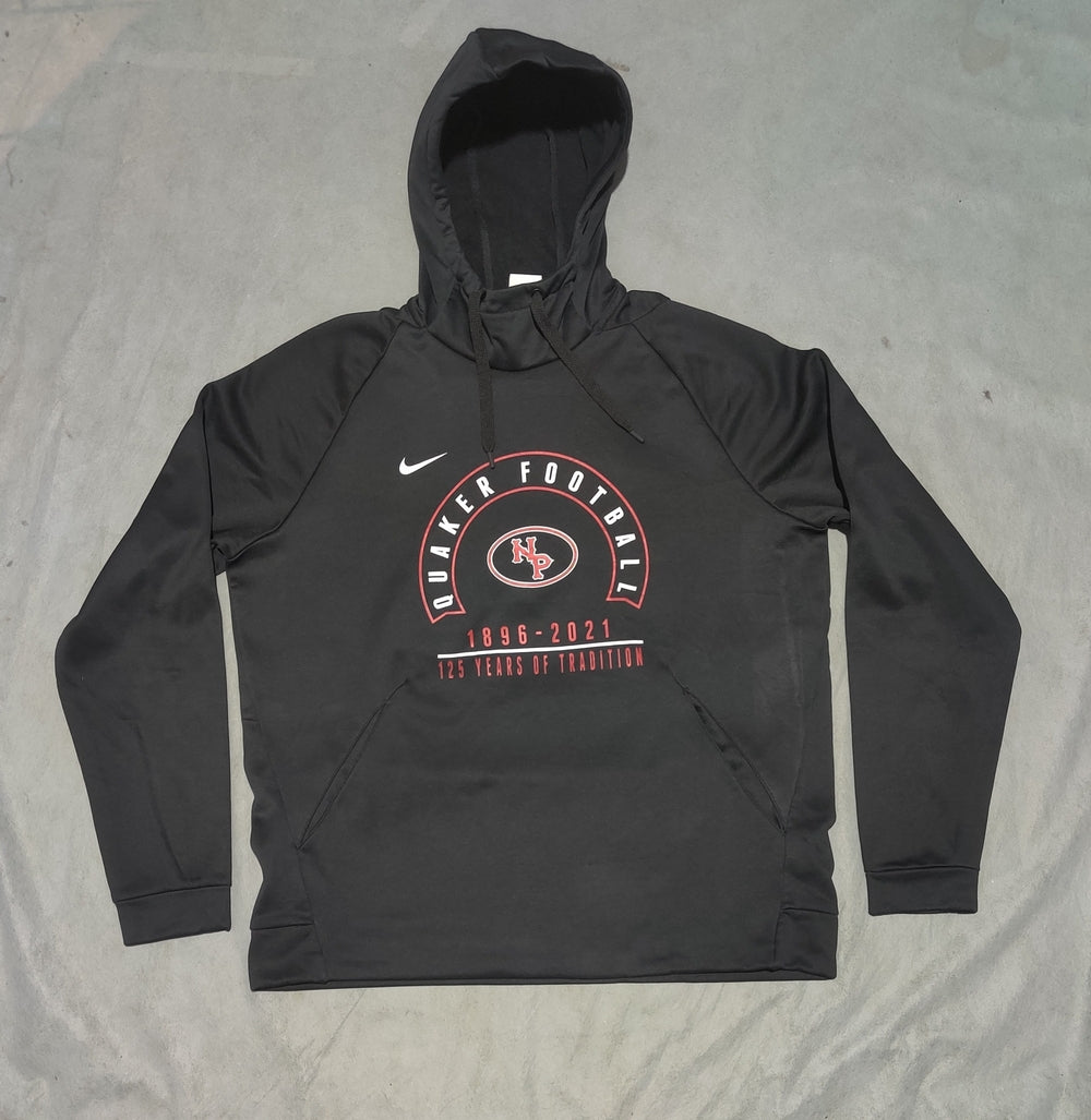 Nike Men Cotton Fleece Black Hoodie XL