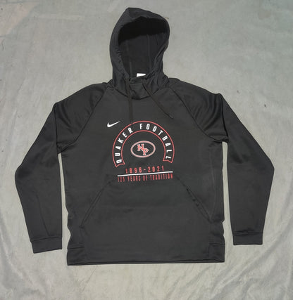 Nike Men Cotton Fleece Black Hoodie XL