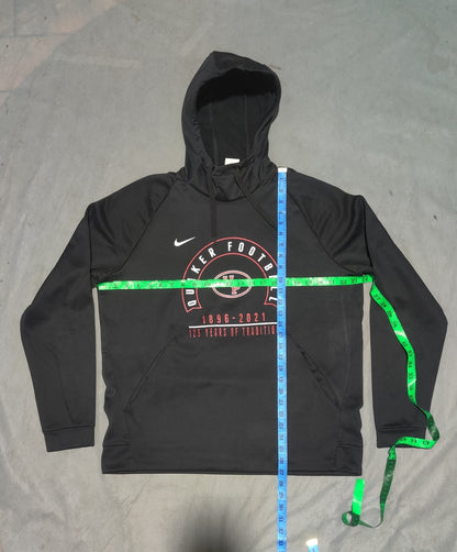 Nike Men Cotton Fleece Black Hoodie XL