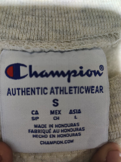 Champion Men Cotton Fleece Blue Sweatshirt M