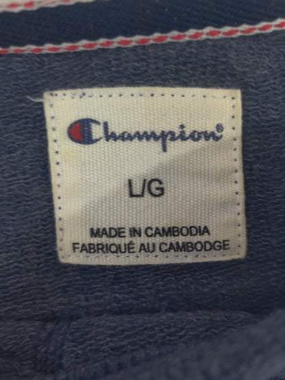 Champion Men Cotton Blue Sweatshirt L