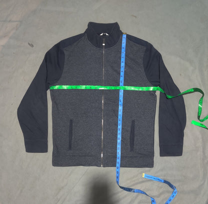Calvin Klein Men Cotton Blue Zipper M