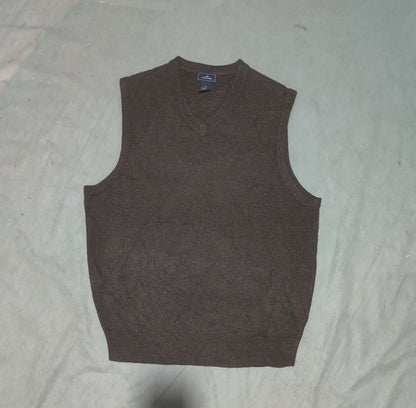 Dockers Men Acrylic Brown Sweater L
