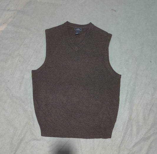 Dockers Men Acrylic Brown Sweater L