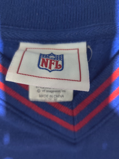 NFL Men Cotton Fleece Blue Sweatshirt 2XL